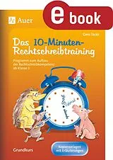 E-Book (pdf) 10-Minuten-Rechtschreibtraining für den Unterricht von Gero Tacke