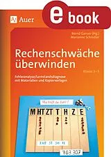 E-Book (pdf) Rechenschwäche überwinden - Klasse 3-5 von Bernd Ganser, Marianne Schindler