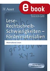 E-Book (pdf) Lese-Rechtschreib-Schwierigkeiten Fördermaterial 2 von Sandra Kroll-Gabriel