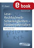 E-Book (pdf) Lese-Rechtschreib-Schwierigkeiten Fördermaterial 2 von Sandra Kroll-Gabriel