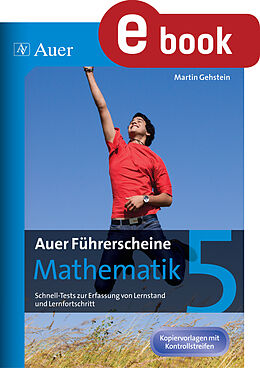 E-Book (pdf) Auer Führerscheine Mathematik Klasse 5 von Martin Gehstein