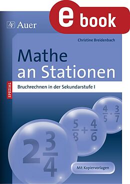 E-Book (pdf) Mathe an Stationen von Christine Breidenbach