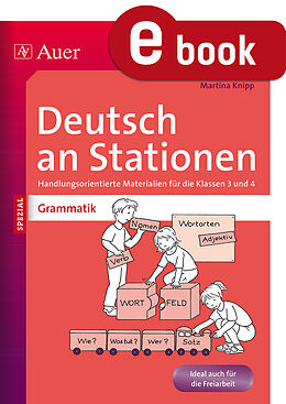 E-Book (pdf) Grammatik an Stationen 3-4 von Martina Knipp