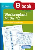 E-Book (pdf) Wochenplan Mathe 1/2, Größen und Sachrechnen von Ganser, Danz, Renate