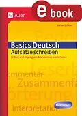 E-Book (pdf) Basics Deutsch Aufsätze schreiben von Stefan Schäfer