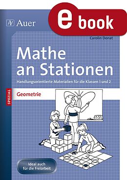 E-Book (pdf) Mathe an Stationen Spezial Geometrie 1+2 von Carolin Donat