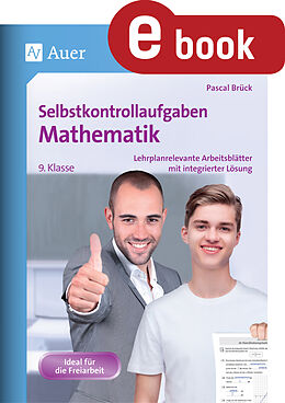 E-Book (pdf) Selbstkontrollaufgaben Mathematik Klasse 9 von Pascal Brück