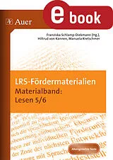 E-Book (pdf) LRS-Fördermaterialien 3 von Hiltrud von Kannen, Manuela Kretschmer