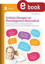 E-Book (pdf) Einfache Übungen zur Phonologischen Bewusstheit von Bernd Wehren