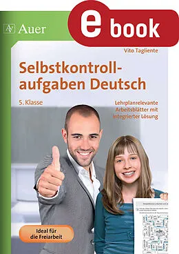 E-Book (pdf) Selbstkontrollaufgaben Deutsch Klasse 5 von Vito Tagliente