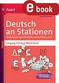 E-Book (pdf) Deutsch an Stationen Umgang mit dem Wörterbuch von Sandra Sommer