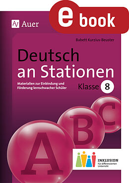 E-Book (pdf) Deutsch an Stationen 8 Inklusion von Babett Kurzius-Beuster