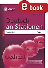 E-Book (pdf) Deutsch an Stationen SPEZIAL Textsorten 5-6 von Winfried Röser
