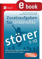 E-Book (pdf) Zusatzaufgaben für Unterrichtsstörer 7-10 von S. von Diemar-Haub, S. Petersen, A. Vetter