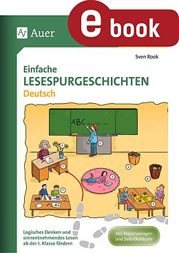 E-Book (pdf) Einfache Lesespurgeschichten Deutsch von Sven Rook