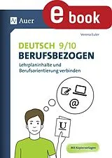 E-Book (pdf) Deutsch 9-10 berufsbezogen von Verena Euler