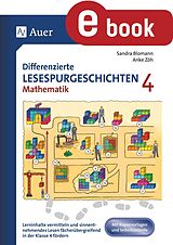 E-Book (pdf) Differenzierte Lesespurgeschichten Mathematik 4 von Sandra Blomann, Anke Zöh