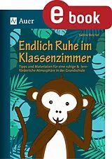 E-Book (pdf) Endlich Ruhe im Klassenzimmer von Sabine Reichel