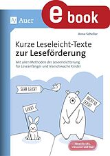 E-Book (pdf) Kurze Leseleicht-Texte zur Leseförderung von Anne Scheller
