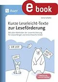 E-Book (pdf) Kurze Leseleicht-Texte zur Leseförderung von Anne Scheller