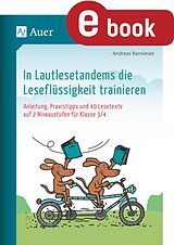 E-Book (pdf) In Lautlesetandems die Leseflüssigkeit trainieren von Andreas Barnieske