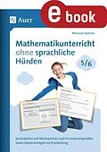 E-Book (pdf) Mathematikunterricht ohne sprachliche Hürden 5-6 von Melanie Bettner