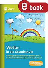 E-Book (pdf) Wetter in der Grundschule von Silvia Segmüller-Schwaiger