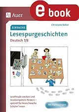 E-Book (pdf) Einfache Lesespurgeschichten Deutsch 7-8 von Christiane Bößel