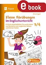 E-Book (pdf) Kleine Hörübungen im Englischunterricht 3/4 von Alina Mainczyk