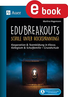 E-Book (pdf) EduBreakouts_Schule unter Hochspannung von Martina Hagemann