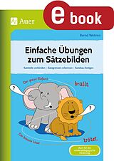 E-Book (pdf) Einfache Übungen zum Sätzebilden von Bernd Wehren