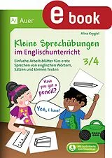 E-Book (pdf) Kleine Sprechübungen im Englischunterricht Klasse von Alina Krygiel