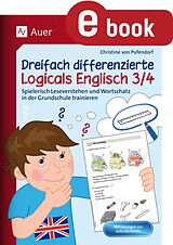 E-Book (pdf) Dreifach differenzierte Logicals Englisch 3/4 von Christine von Pufendorf