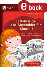 E-Book (pdf) Erstklassige Lese-Suchbilder für Klasse 1 von Christine von Pufendorf