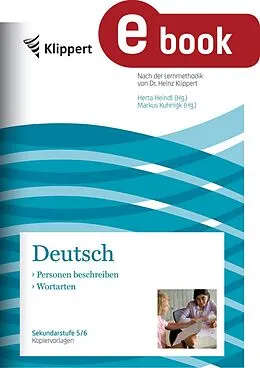 E-Book (pdf) Personen beschreiben - Wortarten von Claudia Funke