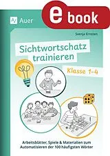E-Book (pdf) Sichtwortschatz trainieren Klasse 1-4 von