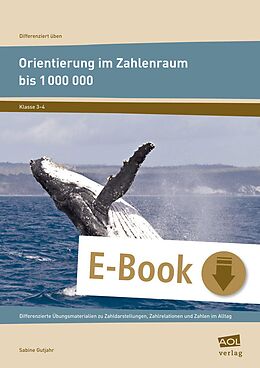 E-Book (pdf) Orientierung im Zahlenraum bis 1 000 000 von Sabine Gutjahr