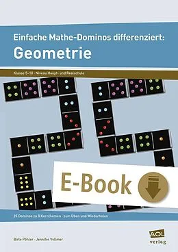 E-Book (pdf) Einfache Mathe-Dominos differenziert: Geometrie von Birte Pöhler, Jennifer Vollmer