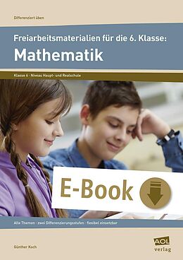 E-Book (pdf) Freiarbeitsmaterialien f. d. 6. Klasse: Mathematik von Günther Koch