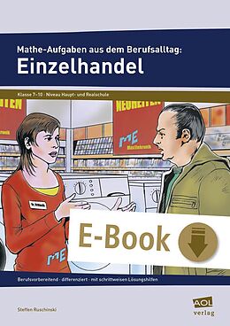 E-Book (pdf) Mathe-Aufgaben aus dem Berufsalltag: Einzelhandel von Steffen Ruschinski