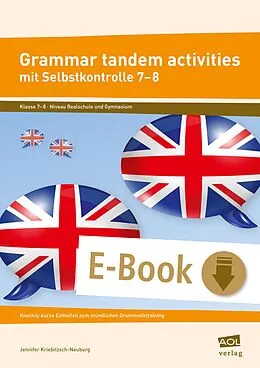 E-Book (pdf) Grammar tandem activities mit Selbstkontrolle 7-8 von Jennifer Kriebitzsch-Neuburg