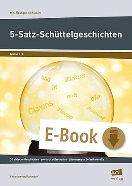 E-Book (pdf) 5-Satz-Schüttelgeschichten von Christine von Pufendorf