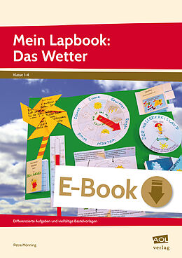 E-Book (pdf) Mein Lapbook: Das Wetter von Petra Mönning