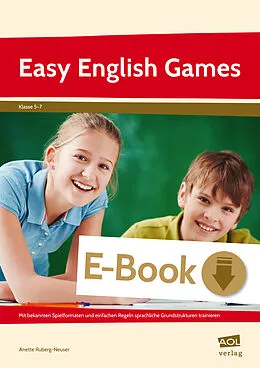 E-Book (pdf) Easy English Games von Anette Ruberg-Neuser