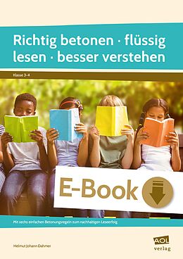 E-Book (pdf) Richtig betonen - flüssig lesen - besser verstehen von Helmut Johann Dahmer