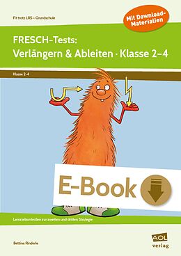 E-Book (pdf) FRESCH-Tests: Verlängern &amp; Ableiten - Klasse 2-4 von Bettina Rinderle