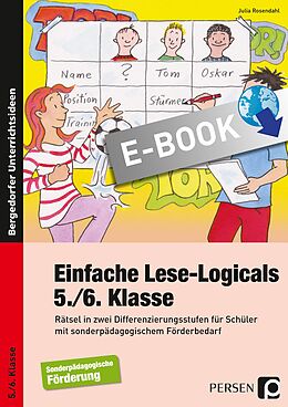 E-Book (pdf) Einfache Lese-Logicals - 5./6. Klasse von Julia Rosendahl
