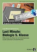 E-Book (pdf) Last Minute: Biologie 5. Klasse von Rebecca Dziomba, Tina Konz, Michaela Seim