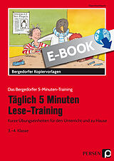 E-Book (pdf) Täglich 5 Minuten Lese-Training - 3./4. Klasse von Klara Kirschbaum