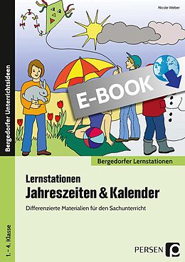 E-Book (pdf) Lernstationen Jahreszeiten &amp; Kalender von Nicole Weber